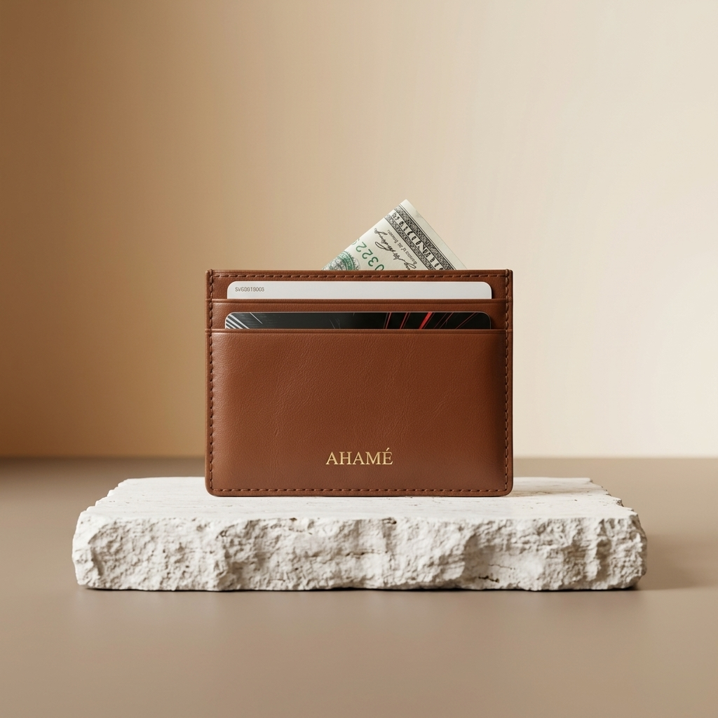 AHAMÉ Card Holder – Royale Cognac