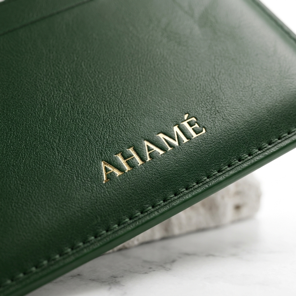 AHAMÉ Royale Card Holder – Forest Green